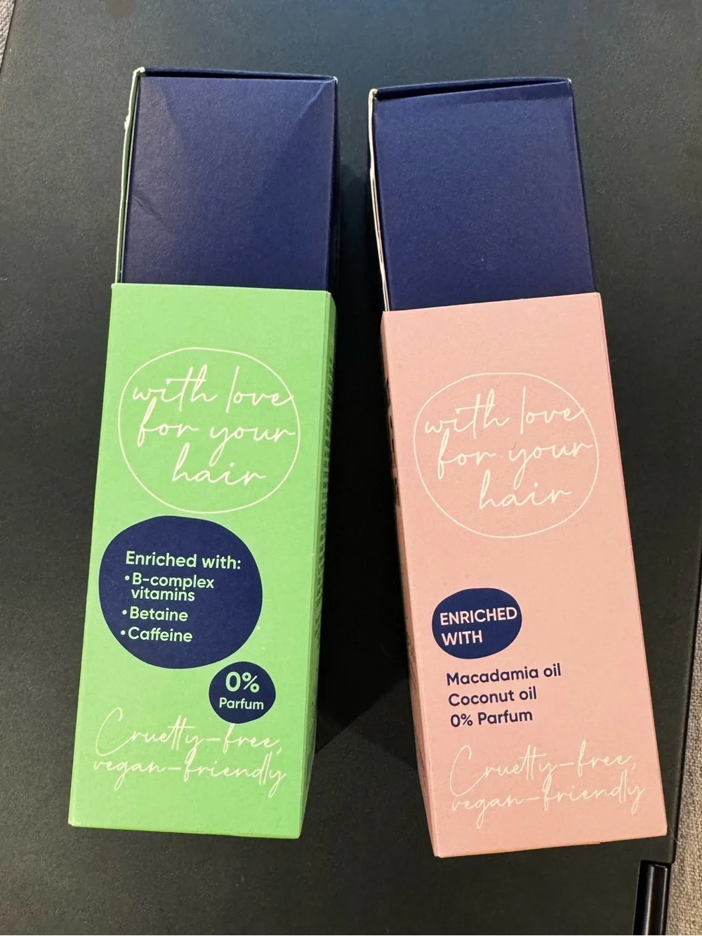 Moérie Ultimate Hair Growth Shampoo & Conditioner — Green & Pink
